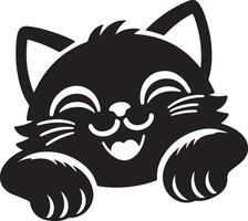 Happy Kitten cat vector