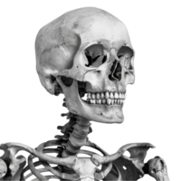 Rahmen von Leben erkunden das Wunder von das Mensch Körper Skelett- System png