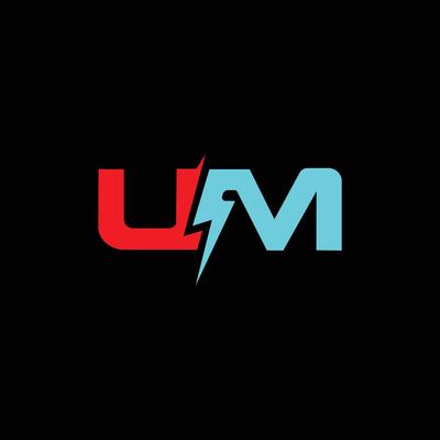 um minimal logo icon