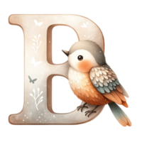 Alphabet A-Z for Education Clip Art Each letter, from A to Z, is meticulously hand-painted png