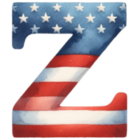 4th of July Alphabet and Number bringing the essence of Independence Day to your creations png