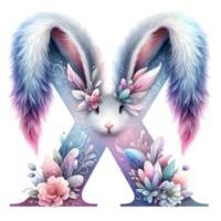 Alphabet A-Z Bunny Clipart Making Learning Both Fun And Visually Captivating png