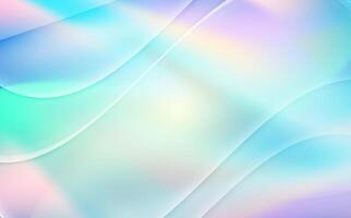 Abstract rainbow colorful soft smooth blur gradient background design vector