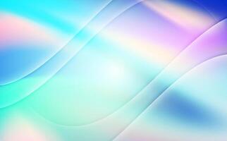 Abstract rainbow colorful soft smooth blur gradient background design vector