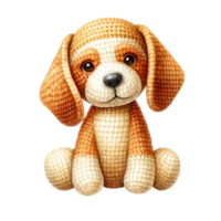 adorável crochê cachorro clipart coleção se você é uma página de recados entusiasta, uma cumprimento cartão criador, ou olhando para adicionar uma toque do calor para seu digital projetos, esses cliparts estão perfeito png