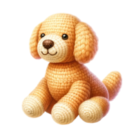 Adorable Crochet Puppy Clipart Collection Whether you're a scrapbook enthusiast, a greeting card maker, or looking to add a touch of warmth to your digital projects, these cliparts are perfect png