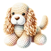 Adorable Crochet Puppy Clipart Collection Whether you're a scrapbook enthusiast, a greeting card maker, or looking to add a touch of warmth to your digital projects, these cliparts are perfect png
