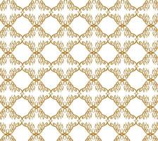 Ornamental Islamic Seamless Pattern wedding invitation Card Background vector