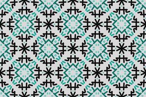 a seamless pattern with a decorative ornament in brown and beige. vector