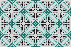a seamless pattern with a decorative ornament in brown and beige. vector