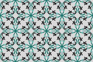a seamless pattern with a decorative ornament in brown and beige. vector