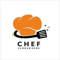 food chef logo template illustration design vector