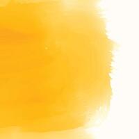 Abstract Yellow Watercolor background Texture, Pastel yellow Background overlay vector