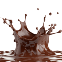 cioccolato spruzzo isolato su trasparente sfondo, cioccolato spruzzo , . png