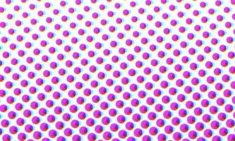 Color Halftone Dots Pattern Retro Pop Art Comic Print Close Up Wallpaper Overlay Texture on Transparent Background vector