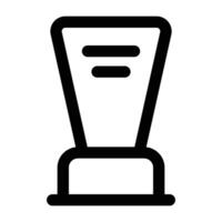 Simple Award icon. The icon can be used for websites, print templates, presentation templates, illustrations, etc vector
