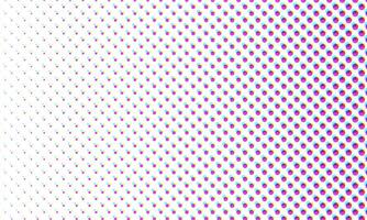 Color Halftone Dots Pattern Retro Pop Art Comic Print Close Up Wallpaper Overlay Texture on Transparent Background vector