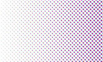 Color Halftone Dots Pattern Retro Pop Art Comic Print Close Up Wallpaper Overlay Texture on Transparent Background vector