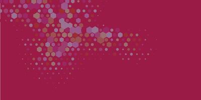 Abstract Hexagon Pattern Geometric multi Color Background vector