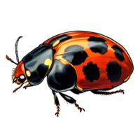 Ladybug Logo design png