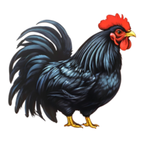 pollo pegatina diseño png