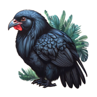 Raven pássaro logotipo Projeto png