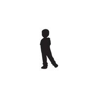 Boy icon on white background. illustration vector