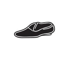 Slippers icon . Simple of slipper icons for web design on white background vector