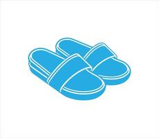 Slippers icon Simple of slipper icons for web design on white background vector