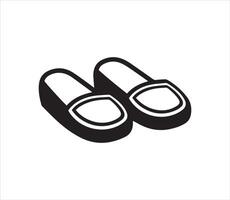 Slippers icon Simple of slipper icons for web design on white background vector