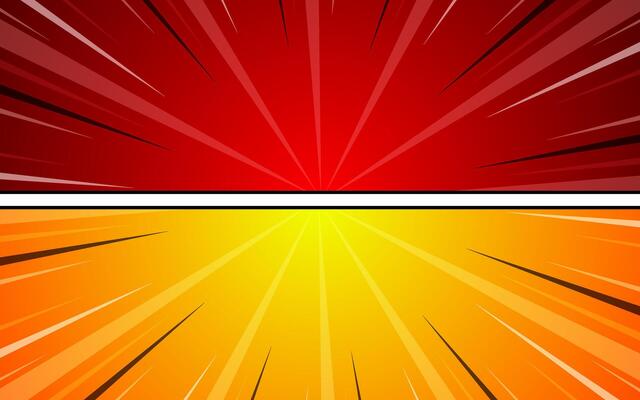 Versus pop art background template for cartoon comic book page or poster. Background with halftone effect in comic style design.