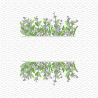 Lavender-themed Card Background with Rhombus Details vector