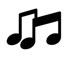 Music notes icons in vector