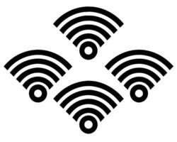 Wifi icon set illustration vector
