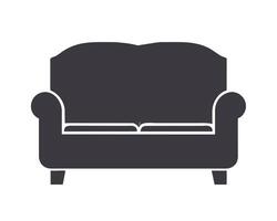 Soft Chair Icon representing a soft chair vector
