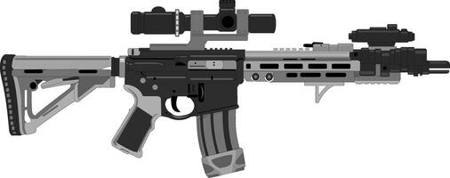 this a rifle image vector