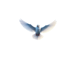 un blanco paloma mundo Ciencias día para paz y mundo paz día 3d dibujos animados png