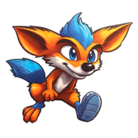 Fox cartoon logo png