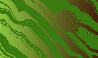 verde mármol antecedentes con marrón y verde rayas vector