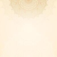 Glistening Geometric Mandala Patterns On Soft Yellow Gold Square Background vector