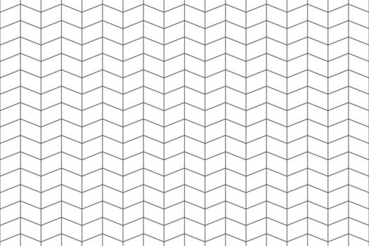 Seamless pattern with geometrical lines isolated on white background vector