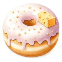 nationaal donut dag bundel zoet donut clip art verzameling perfect voor scrapbooking en decoraties png