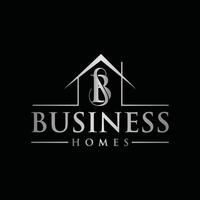 Initial SB Home modern business logo design, creative design template vector