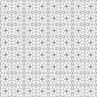 Seamless black pattern of geometric butterflies in combinatorics style on a white background vector