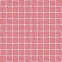 White and red seamless abstract geometric overlapping squares pattern vector