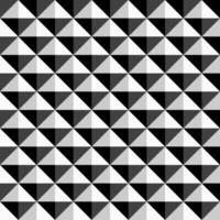 seamless black and white geometric texture. Decorative monochrome endless background, tile polygonal pattern vector