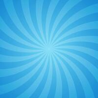 Abstract Gradient Blue Swirl Light Burst Design In Blank Square Plain Background vector