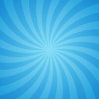 Abstract Gradient Blue Swirl Light Burst Design In Blank Square Plain Background vector