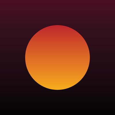 Simple minimal clipart of sun