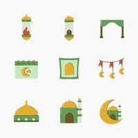 Ramadán mano dibujado ilustración vector